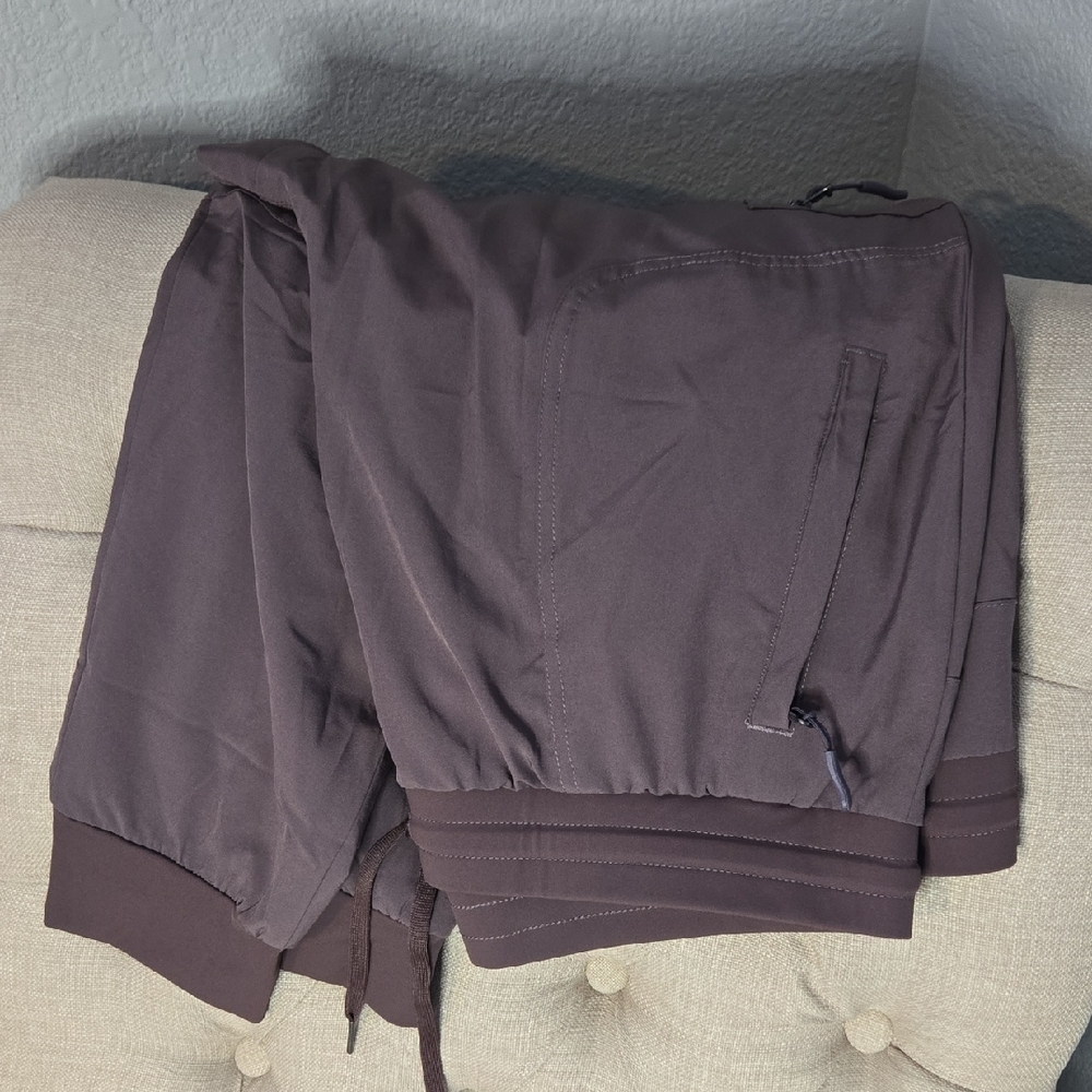 Women's Purple Jogger Pants - Picture 3 of 8